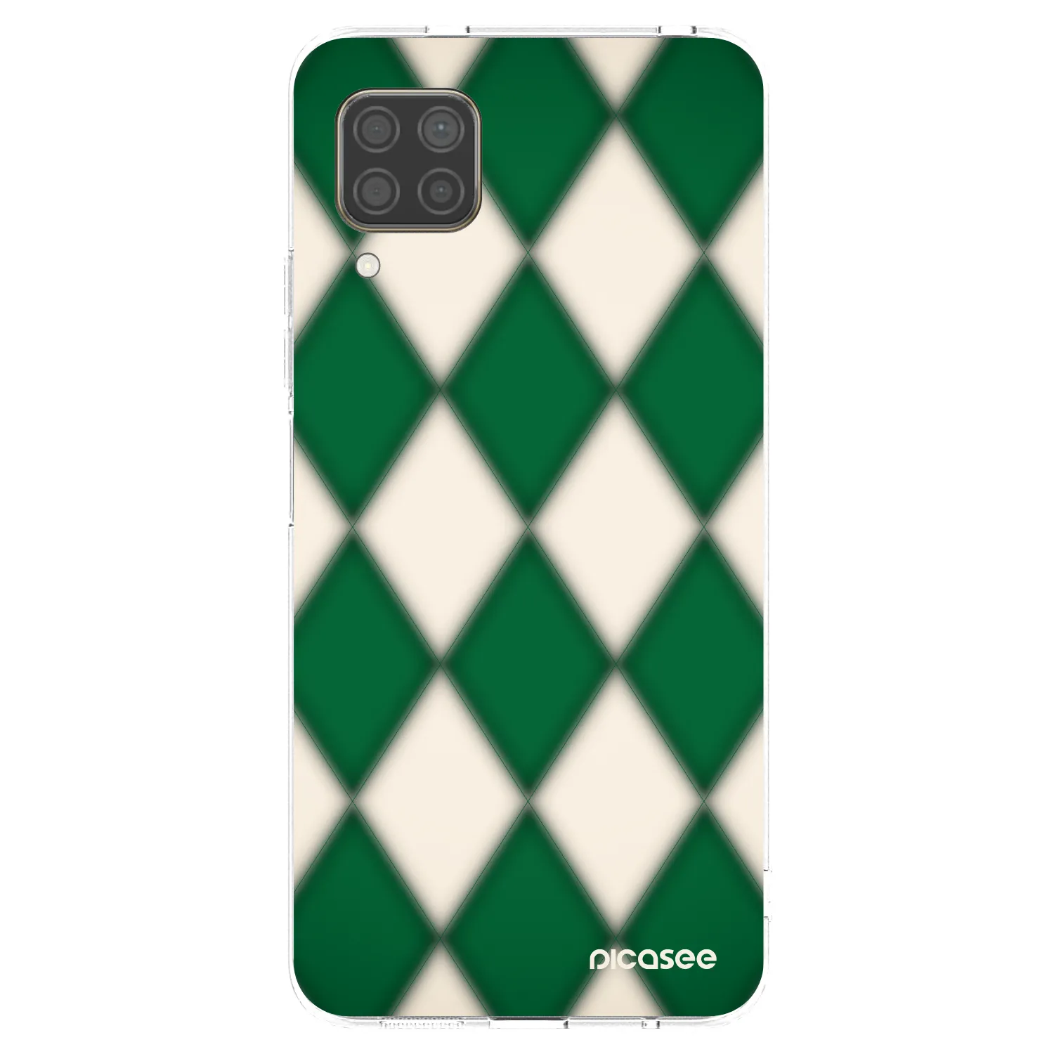Picasee silikónový prehľadný obal pre Huawei P40 Lite - Emerald Diamond