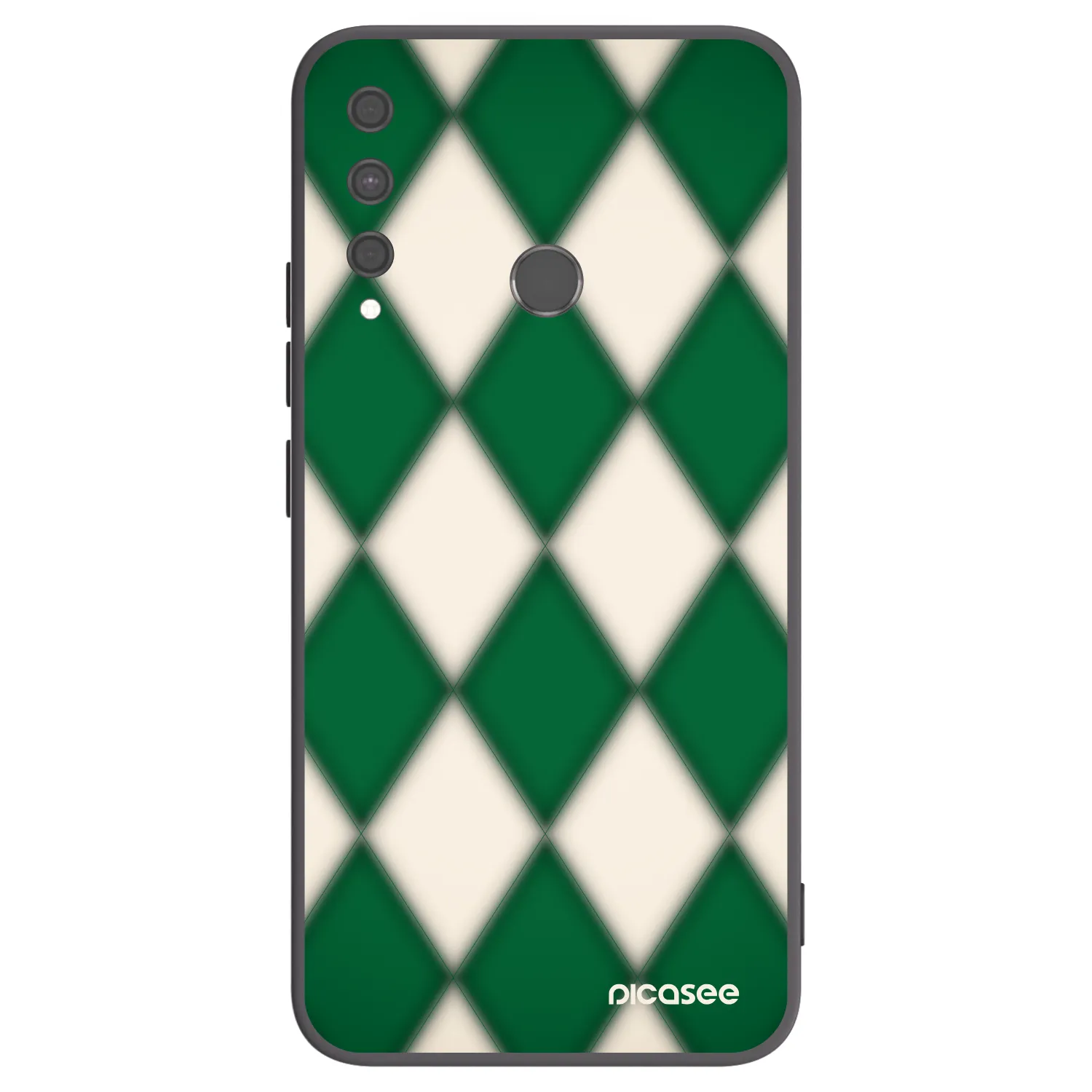 Picasee silikónový čierny obal pre Huawei P40 Lite E - Emerald Diamond