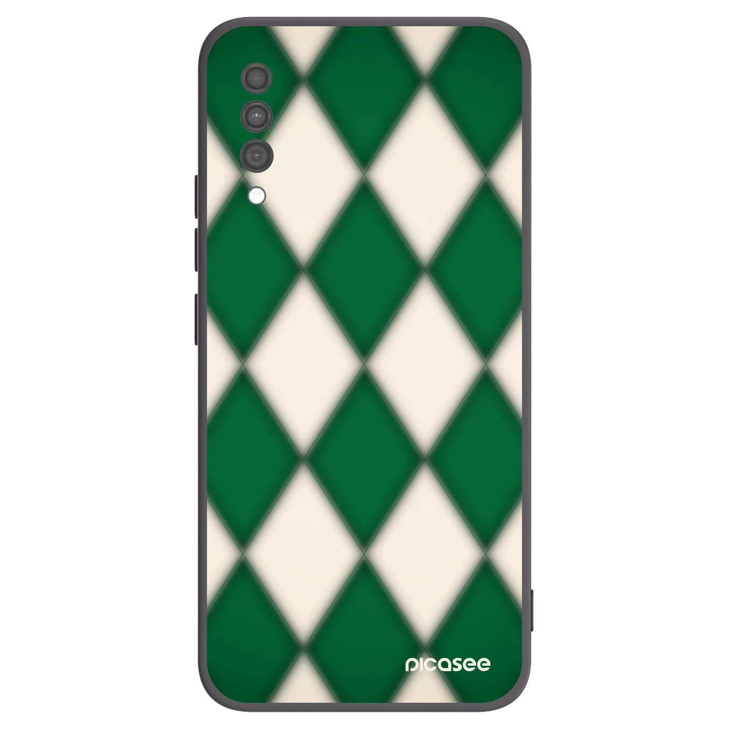 Picasee silikónový čierny obal pre Samsung Galaxy A30s A307F - Emerald Diamond