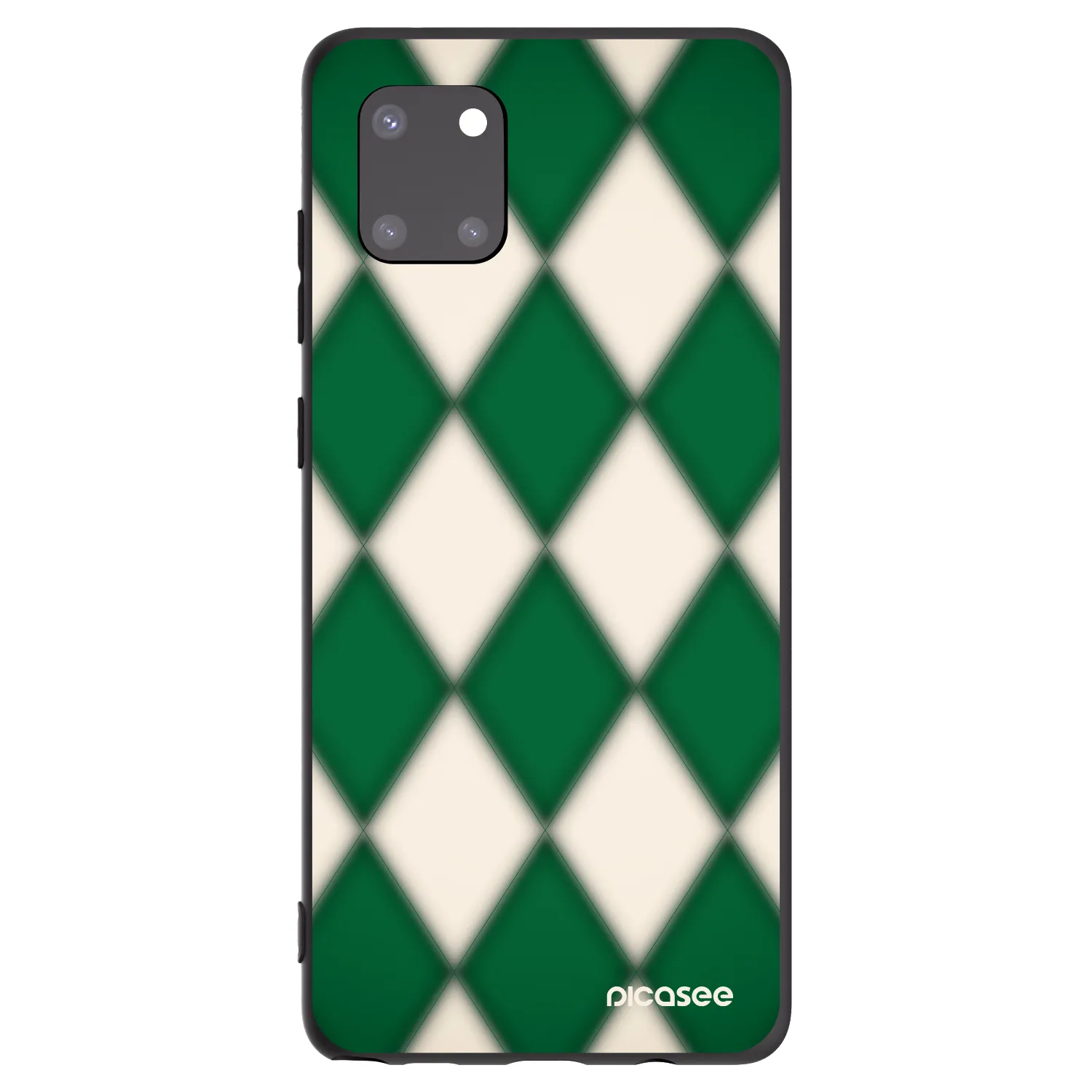 Picasee silikónový čierny obal pre Samsung Galaxy Note 10 Lite N770F - Emerald Diamond