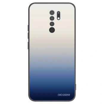 Picasee silikónový čierny obal pre Xiaomi Redmi 9 - Gravity Fade