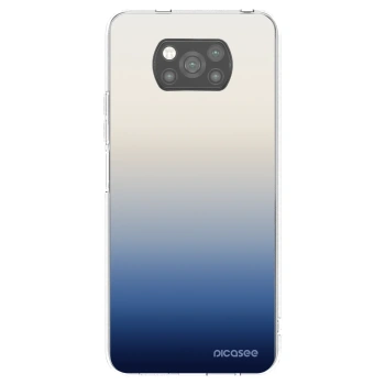Picasee silikónový čierny obal pre Xiaomi Poco X3 - Gravity Fade