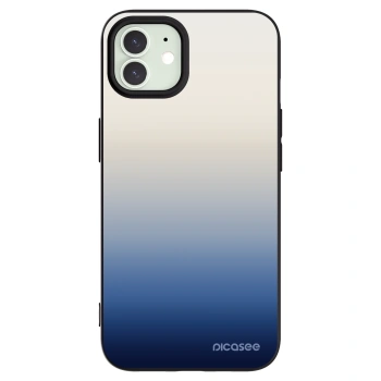 Picasee silikónový čierny obal pre Apple iPhone 12 - Gravity Fade