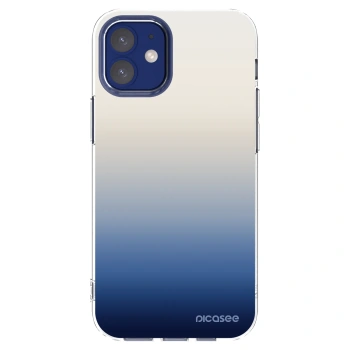 Picasee silikónový prehľadný obal pre Apple iPhone 12 mini - Gravity Fade