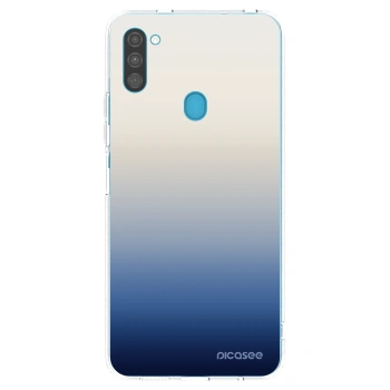 Picasee silikónový prehľadný obal pre Samsung Galaxy M11 - Gravity Fade