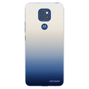 Picasee silikónový prehľadný obal pre Motorola Moto G9 Play - Gravity Fade