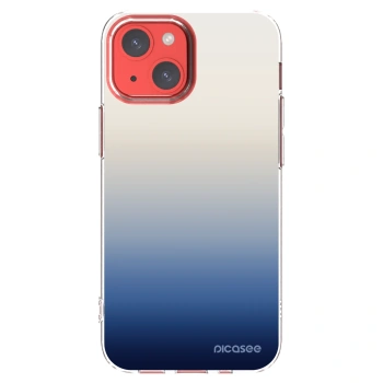 Picasee silikónový prehľadný obal pre Apple iPhone 13 mini - Gravity Fade