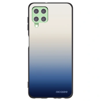 Picasee silikónový čierny obal pre Samsung Galaxy A22 A225F 4G - Gravity Fade