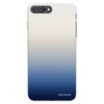 Picasee silikónový prehľadný obal pre Apple iPhone 7 Plus - Gravity Fade