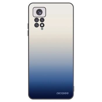 Picasee silikónový čierny obal pre Xiaomi Redmi Note 11 - Gravity Fade