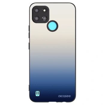 Picasee silikónový čierny obal pre Realme C21Y - Gravity Fade