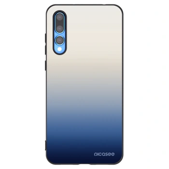 Picasee silikónový čierny obal pre Huawei P20 Pro - Gravity Fade