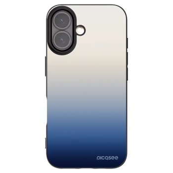 Picasee silikónový čierny obal pre Apple iPhone 16 - Gravity Fade