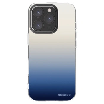 Picasee silikónový prehľadný obal pre Apple iPhone 16 Pro - Gravity Fade