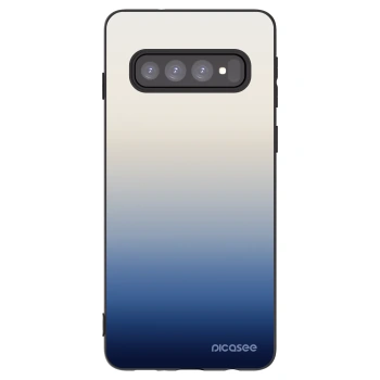 Picasee silikónový čierny obal pre Samsung Galaxy S10 G973 - Gravity Fade