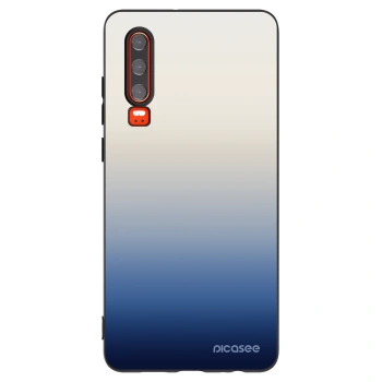 Picasee silikónový čierny obal pre Huawei P30 - Gravity Fade