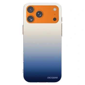 Picasee silikónový prehľadný obal pre Apple iPhone 17 Pro Max - Gravity Fade