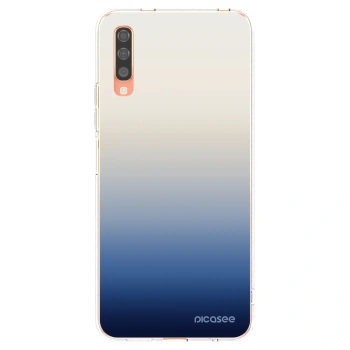 Picasee silikónový prehľadný obal pre Samsung Galaxy A70 A705F - Gravity Fade