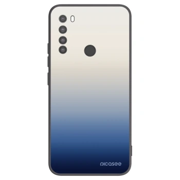 Picasee silikónový čierny obal pre Xiaomi Redmi Note 8 - Gravity Fade