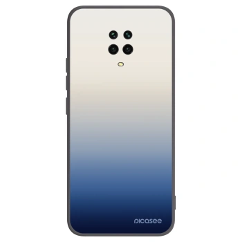 Picasee silikónový čierny obal pre Xiaomi Redmi Note 9 Pro - Gravity Fade