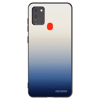 Picasee silikónový čierny obal pre Samsung Galaxy A21s - Gravity Fade
