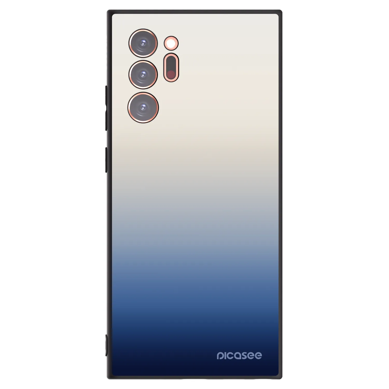 Picasee silikónový čierny obal pre Samsung Galaxy Note 20 Ultra - Gravity Fade