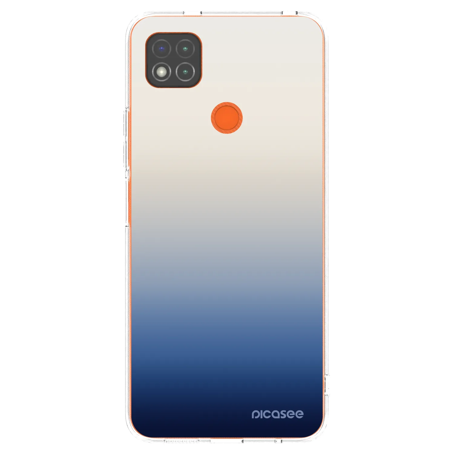 Picasee silikónový prehľadný obal pre Xiaomi Redmi 9C - Gravity Fade