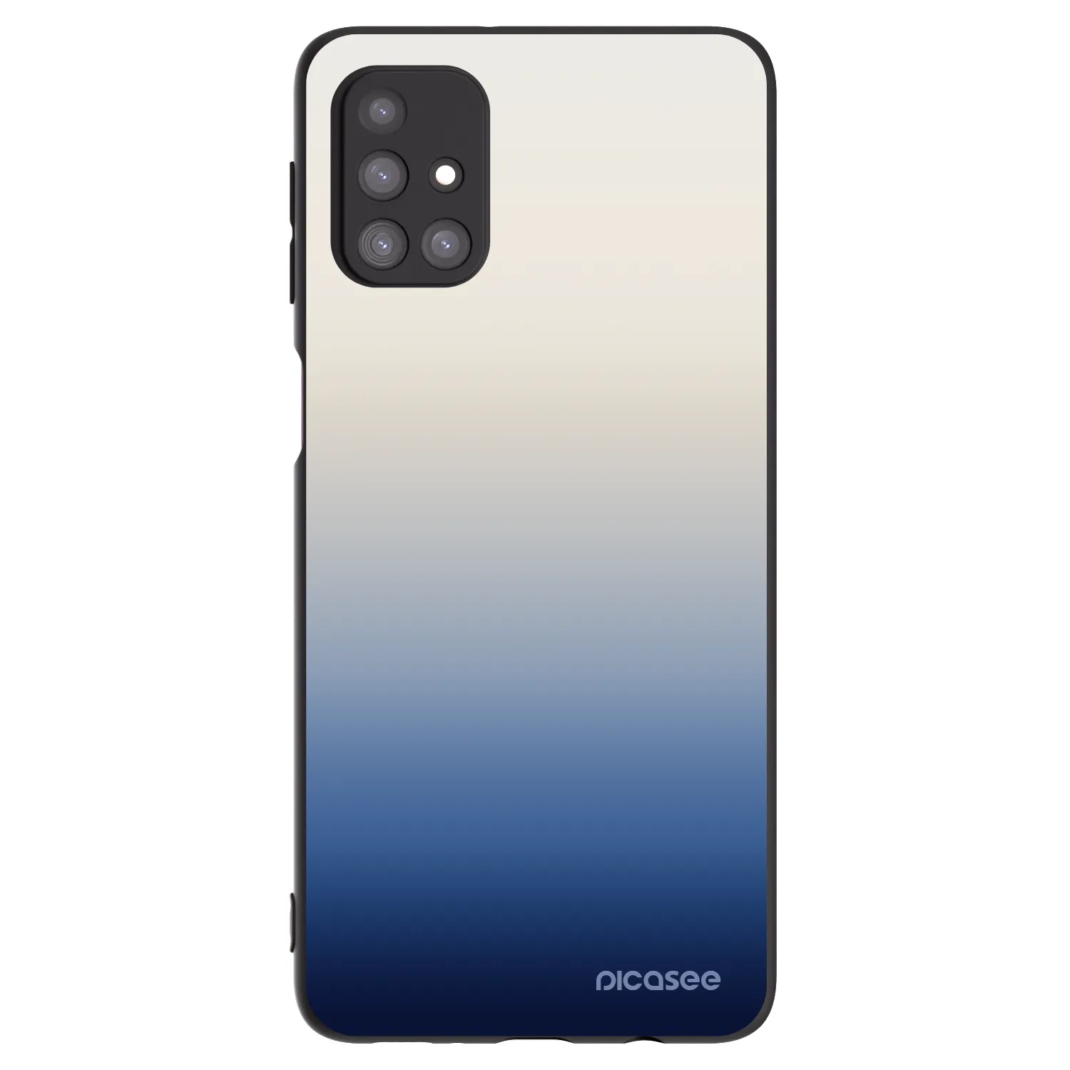 Picasee silikónový čierny obal pre Samsung Galaxy M31s - Gravity Fade