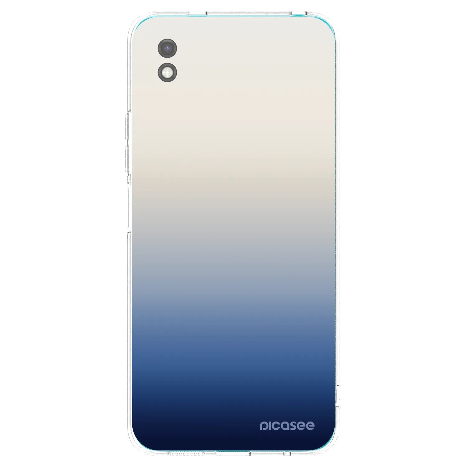 Picasee silikónový čierny obal pre Xiaomi Redmi 9A - Gravity Fade