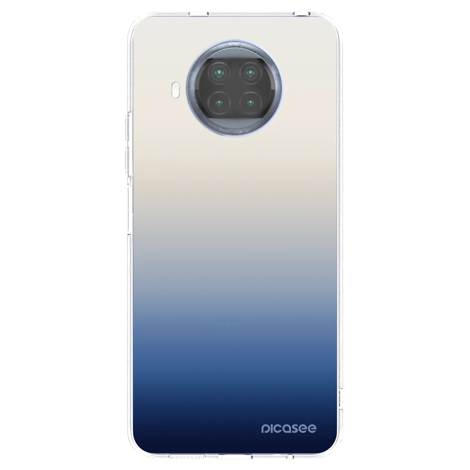 Picasee silikónový prehľadný obal pre Xiaomi Mi 10T Lite - Gravity Fade