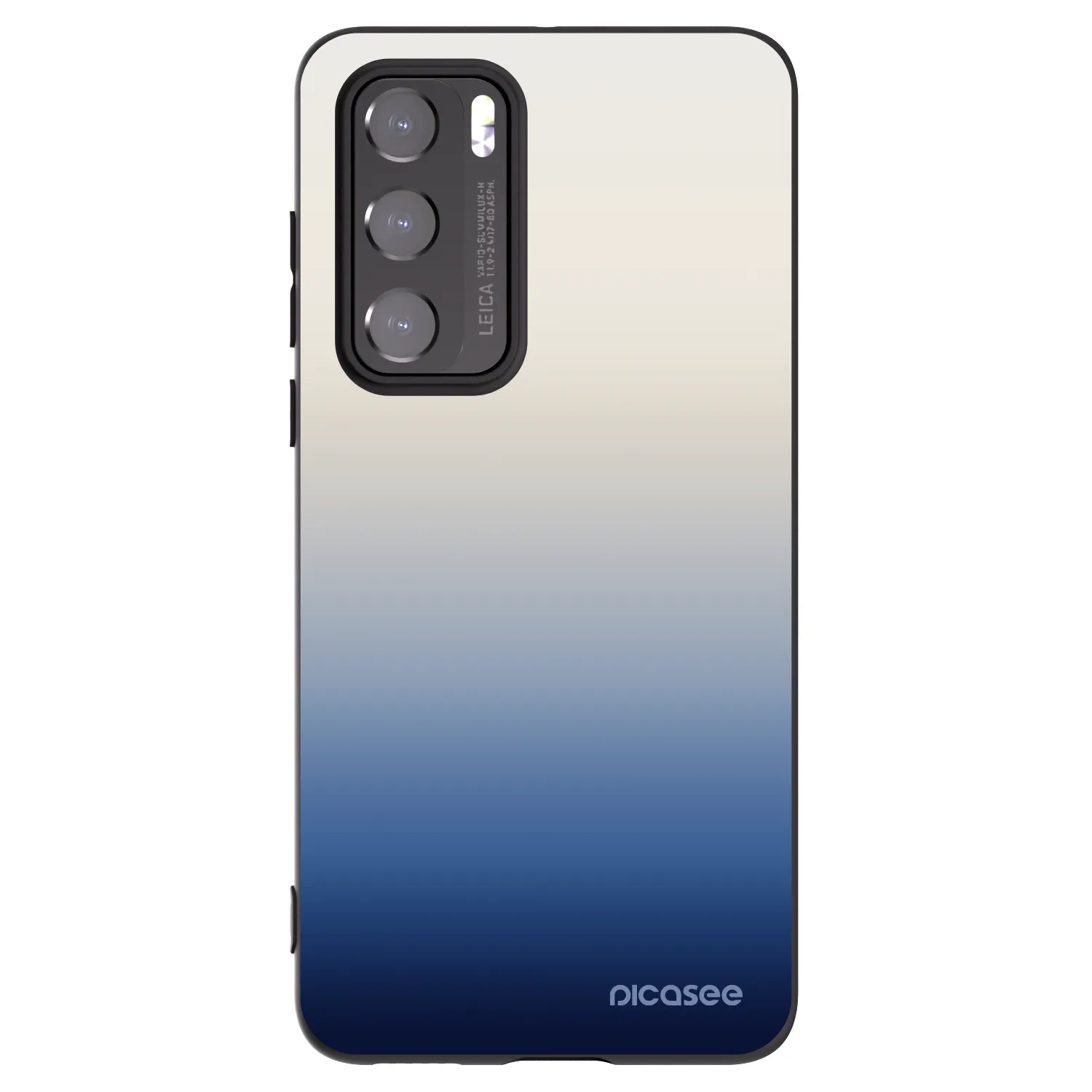 Picasee silikónový čierny obal pre Huawei P40 - Gravity Fade