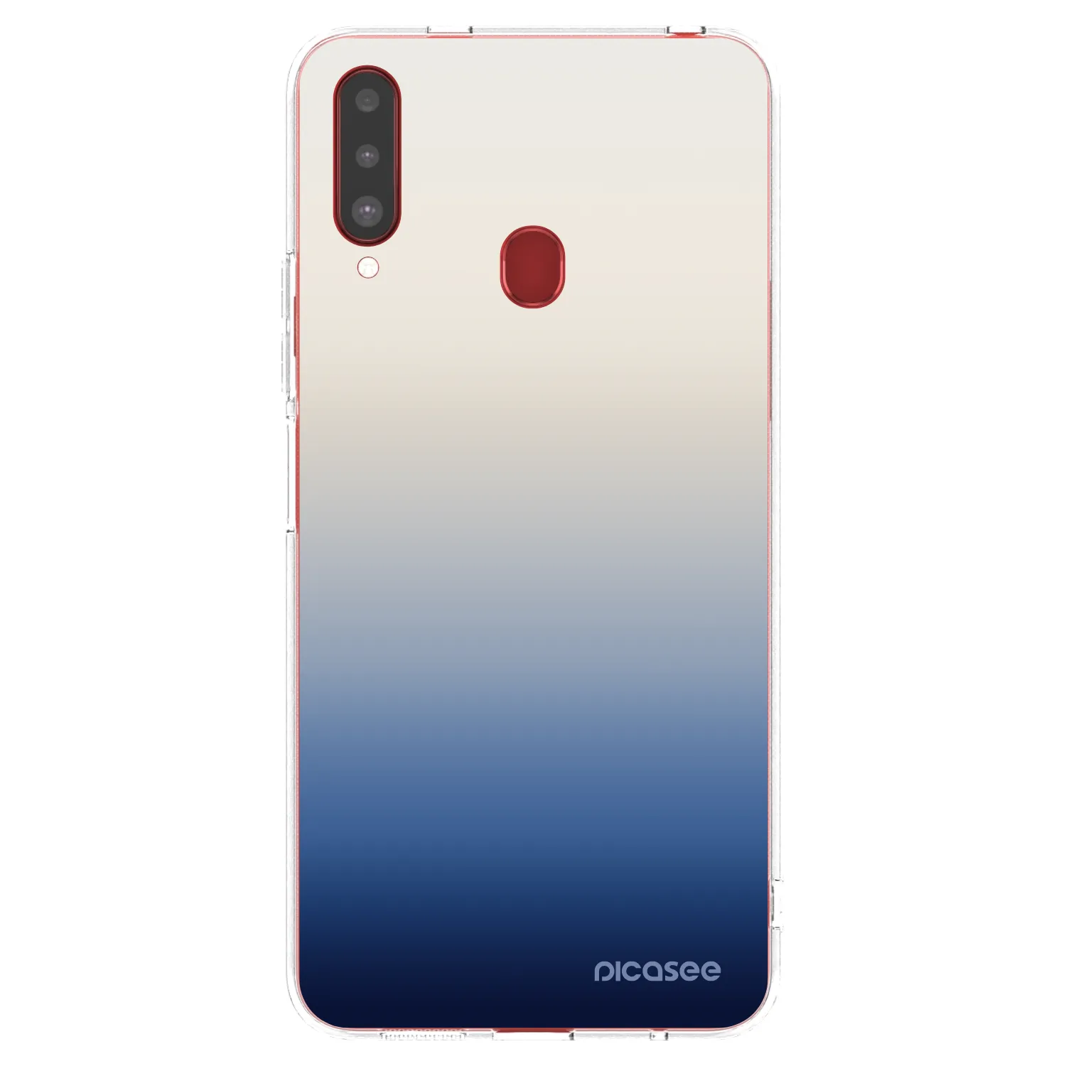 Picasee silikónový prehľadný obal pre Samsung Galaxy A20s - Gravity Fade