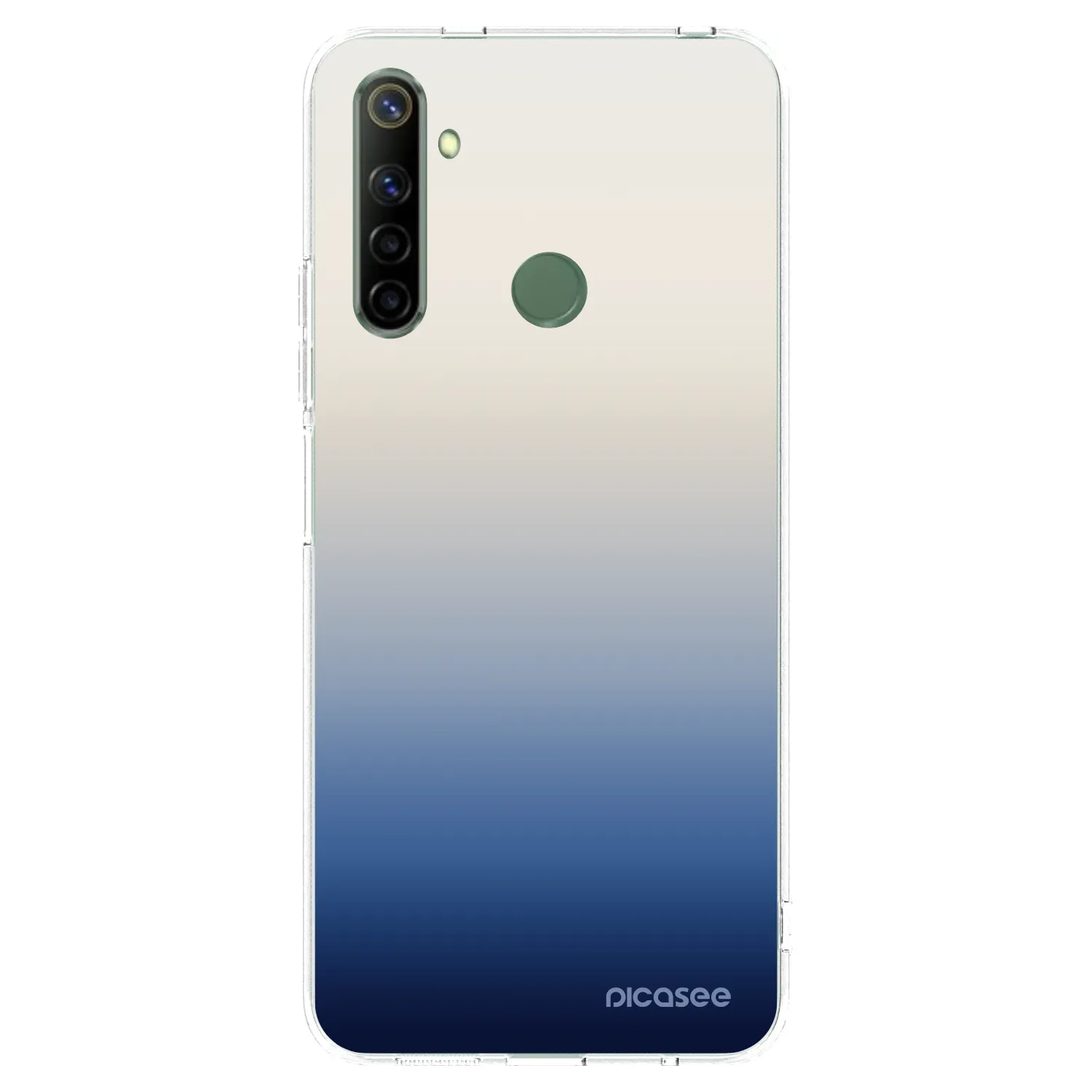 Picasee silikónový prehľadný obal pre Realme 6i - Gravity Fade
