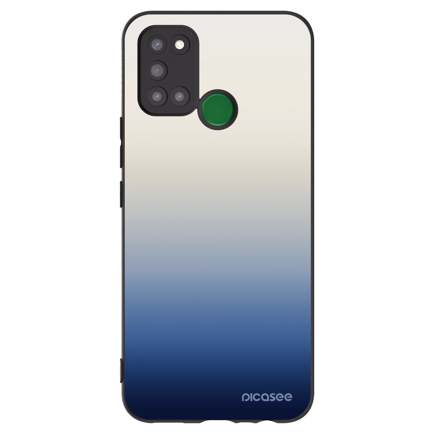 Picasee silikónový čierny obal pre Realme 7i - Gravity Fade