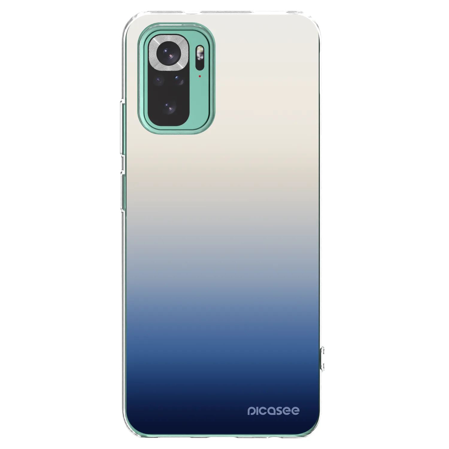 Picasee silikónový prehľadný obal pre Xiaomi Redmi Note 10 Pro - Gravity Fade