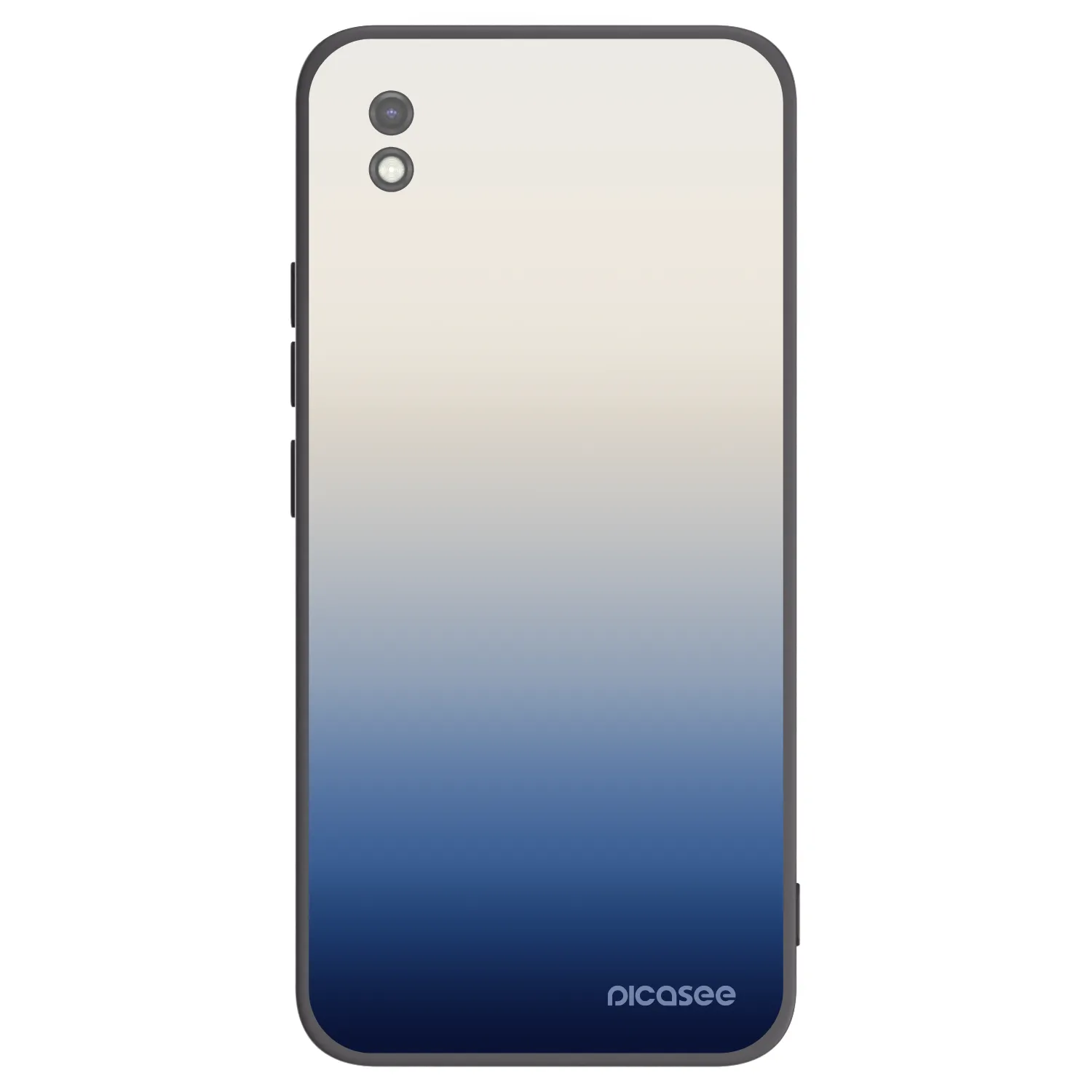 Picasee silikónový čierny obal pre Xiaomi Redmi 9AT - Gravity Fade
