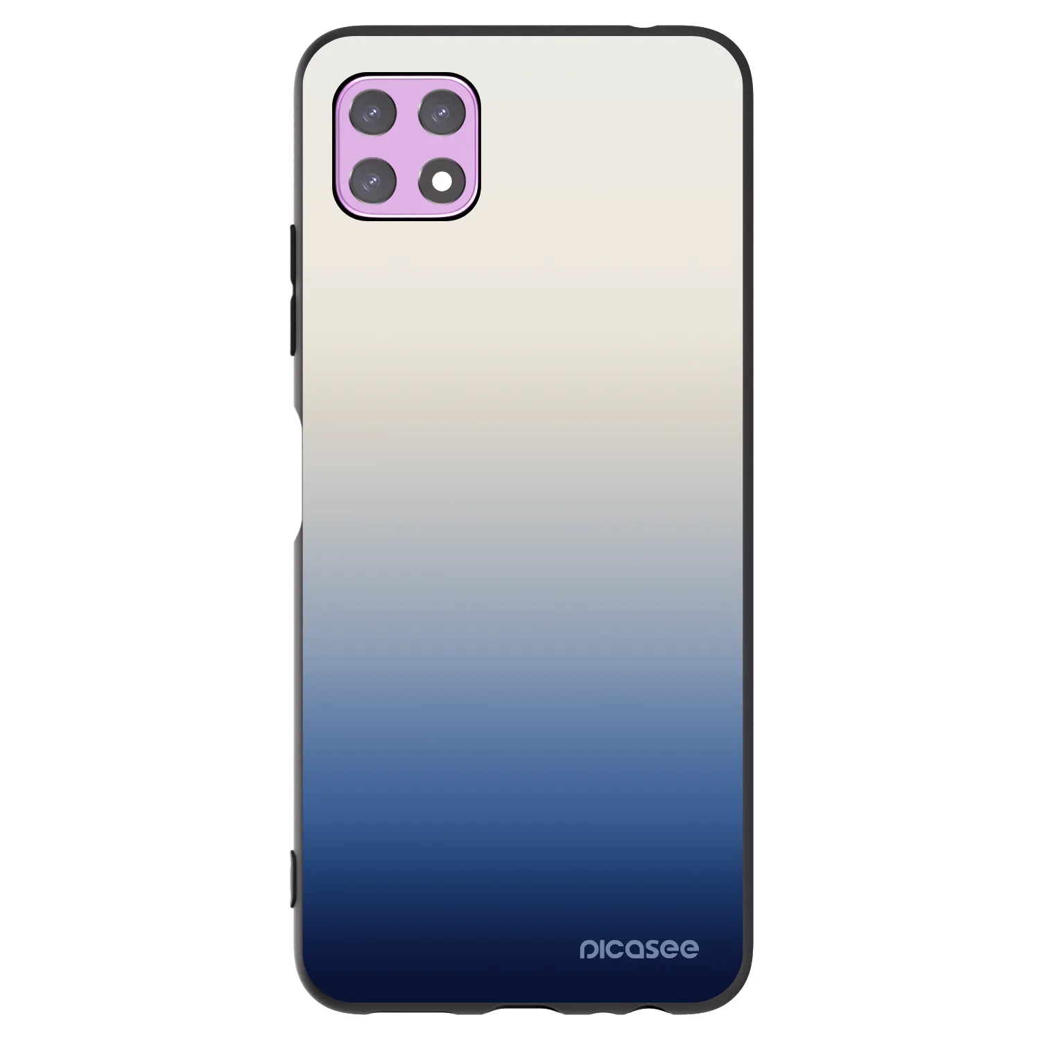 Picasee silikónový čierny obal pre Samsung Galaxy A22 A226B 5G - Gravity Fade