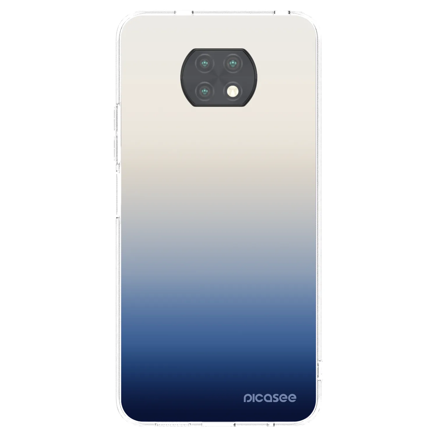 Picasee silikónový prehľadný obal pre Xiaomi Redmi Note 9T - Gravity Fade