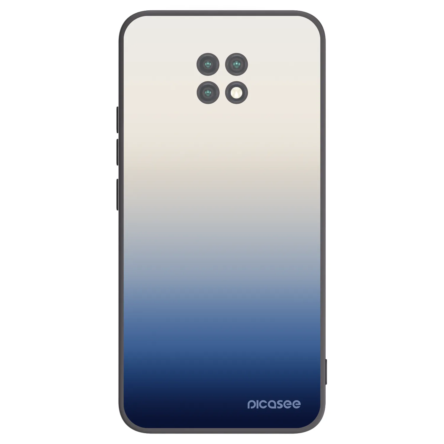 Picasee silikónový čierny obal pre Xiaomi Redmi Note 9T - Gravity Fade