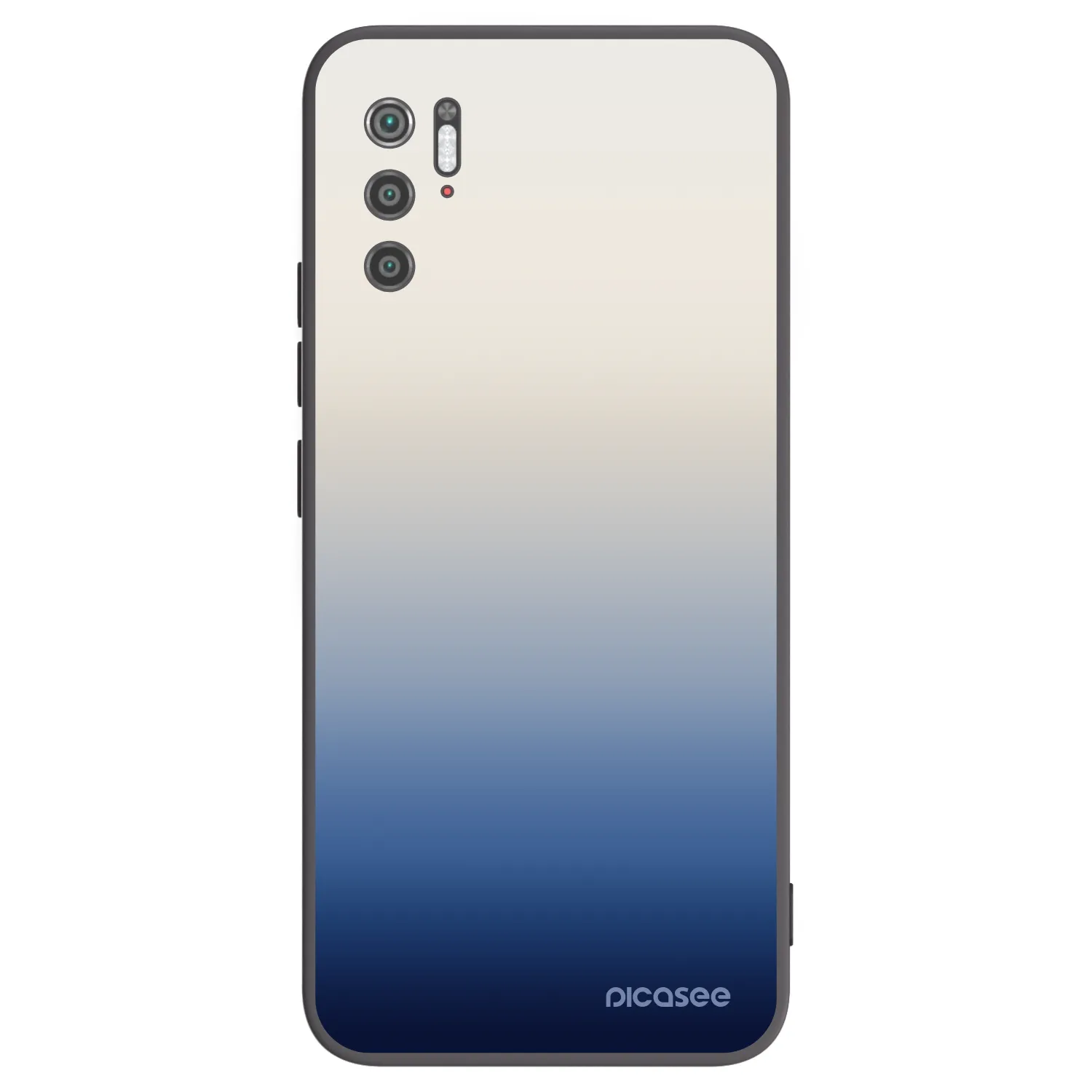 Picasee silikónový čierny obal pre Xiaomi Poco M3 Pro 5G - Gravity Fade