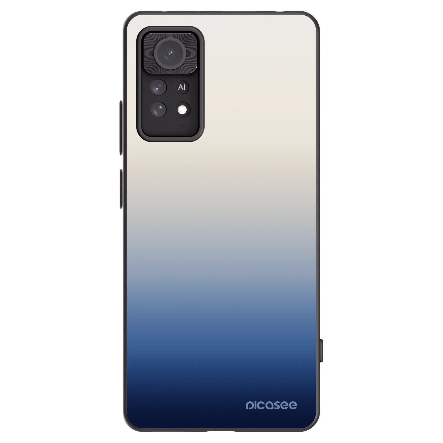 Picasee silikónový čierny obal pre Xiaomi Redmi Note 11 Pro 5G - Gravity Fade