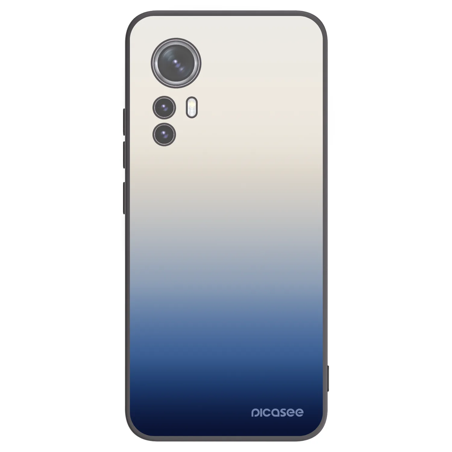 Picasee silikónový čierny obal pre Xiaomi 12X - Gravity Fade