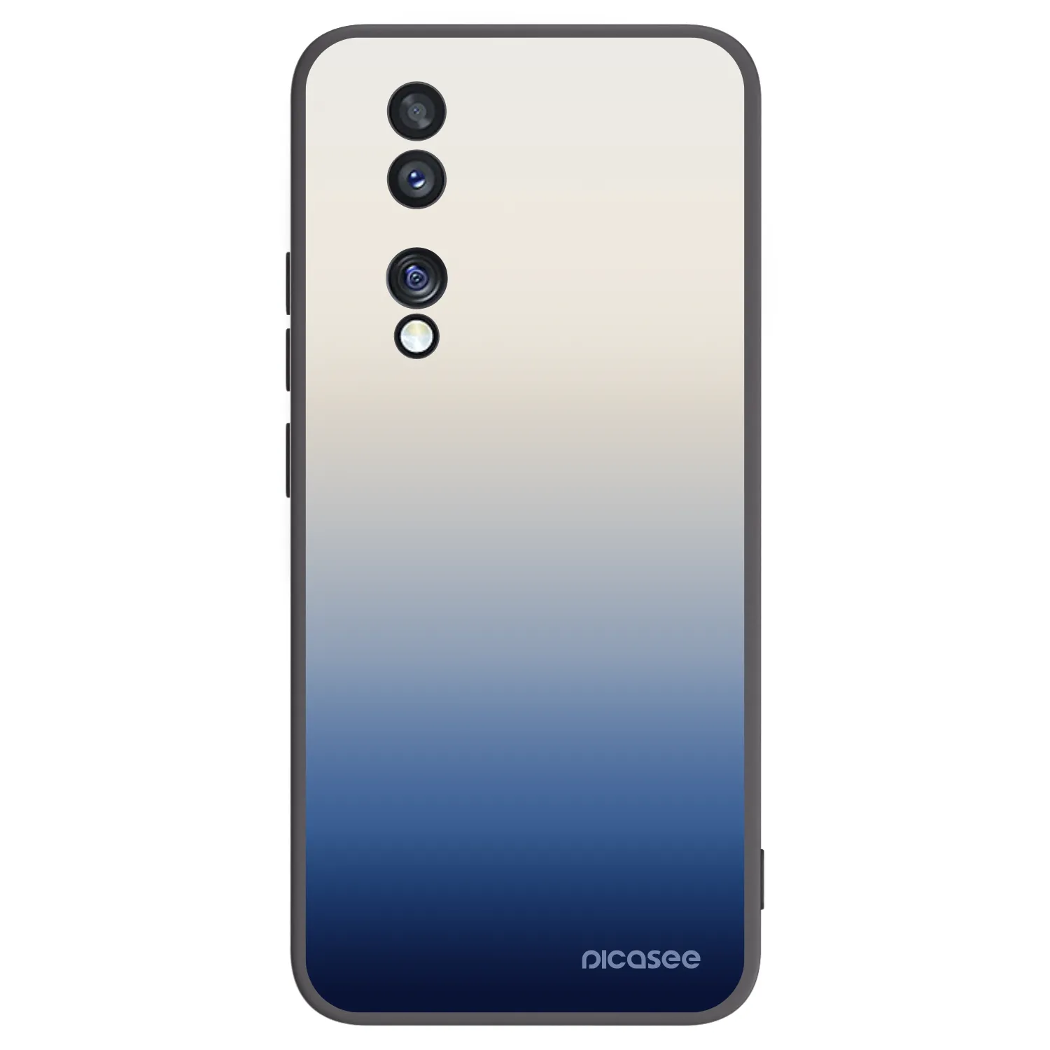 Picasee silikónový čierny obal pre Honor 70 - Gravity Fade