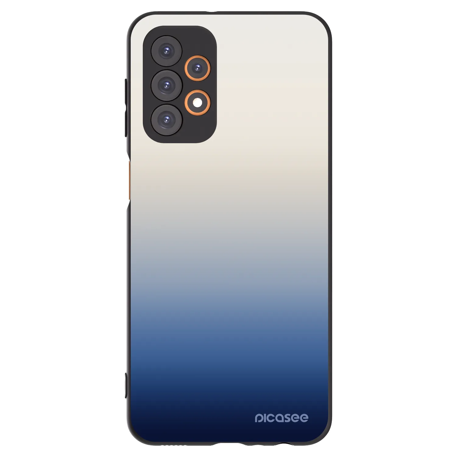 Picasee silikónový čierny obal pre Samsung Galaxy A23 A236B 5G - Gravity Fade