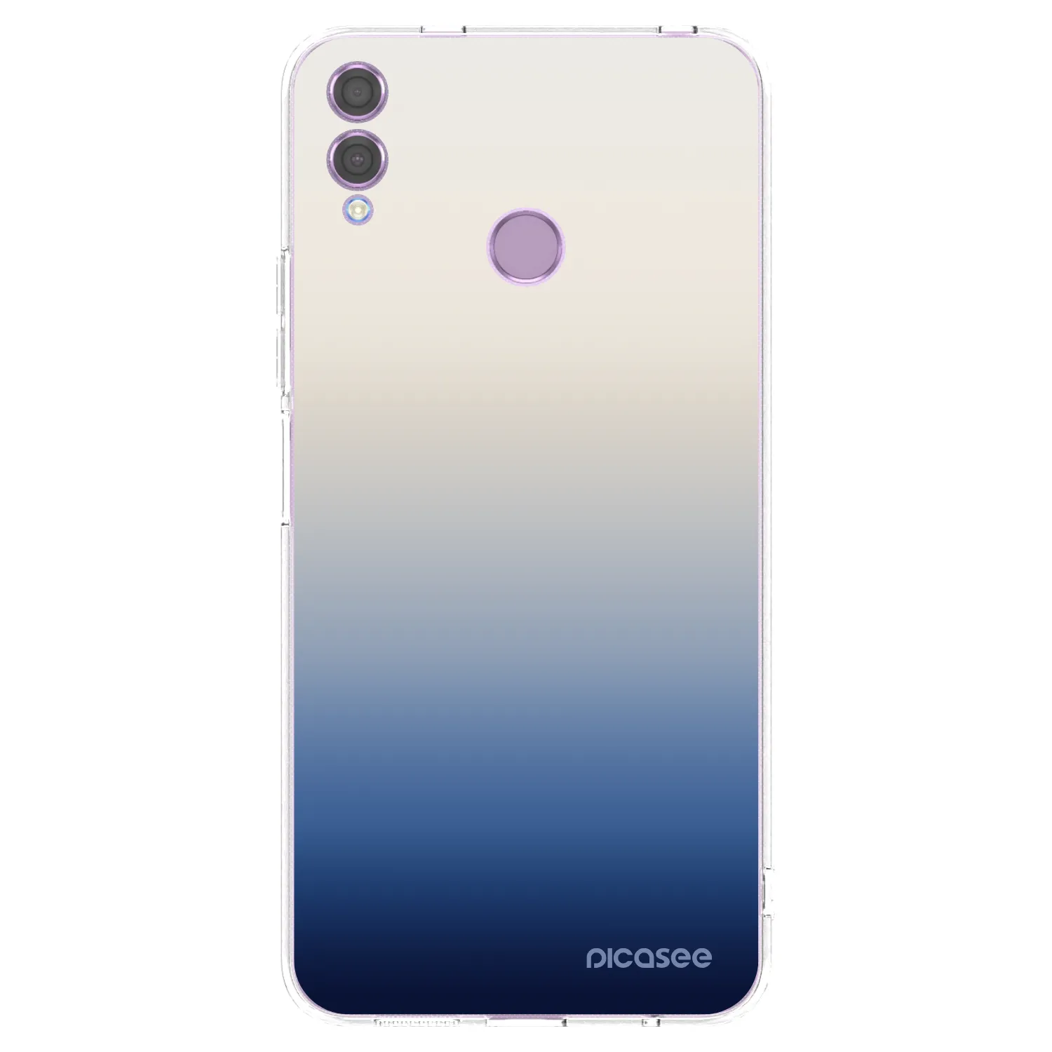 Picasee silikónový prehľadný obal pre Honor 8X - Gravity Fade