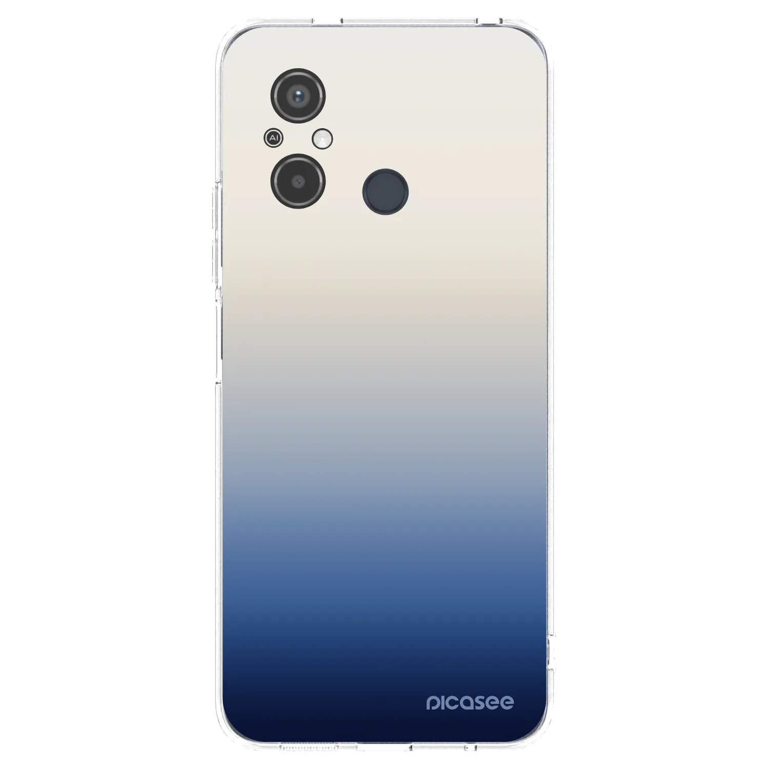 Picasee silikónový prehľadný obal pre Xiaomi Redmi 12C - Gravity Fade