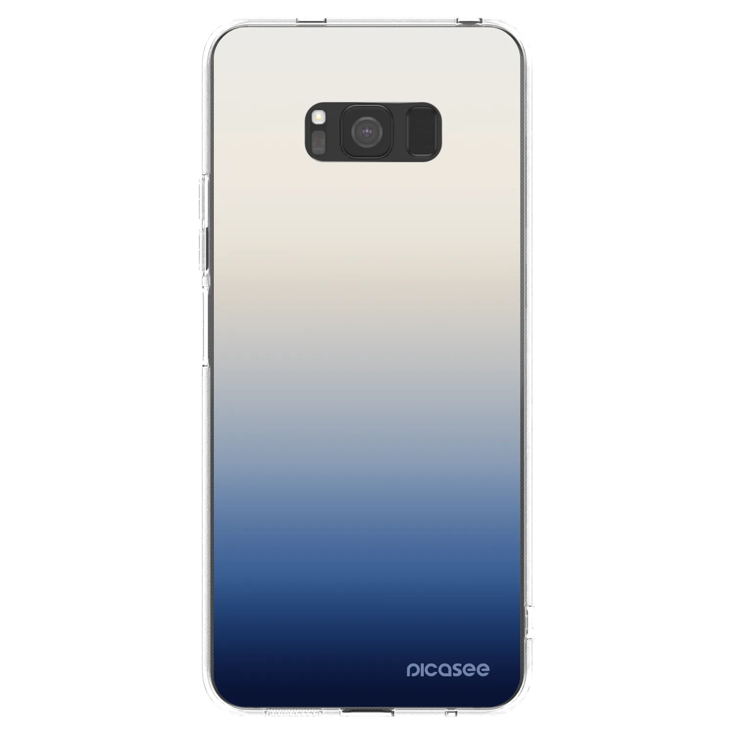 Picasee silikónový prehľadný obal pre Samsung Galaxy S8 G950F - Gravity Fade