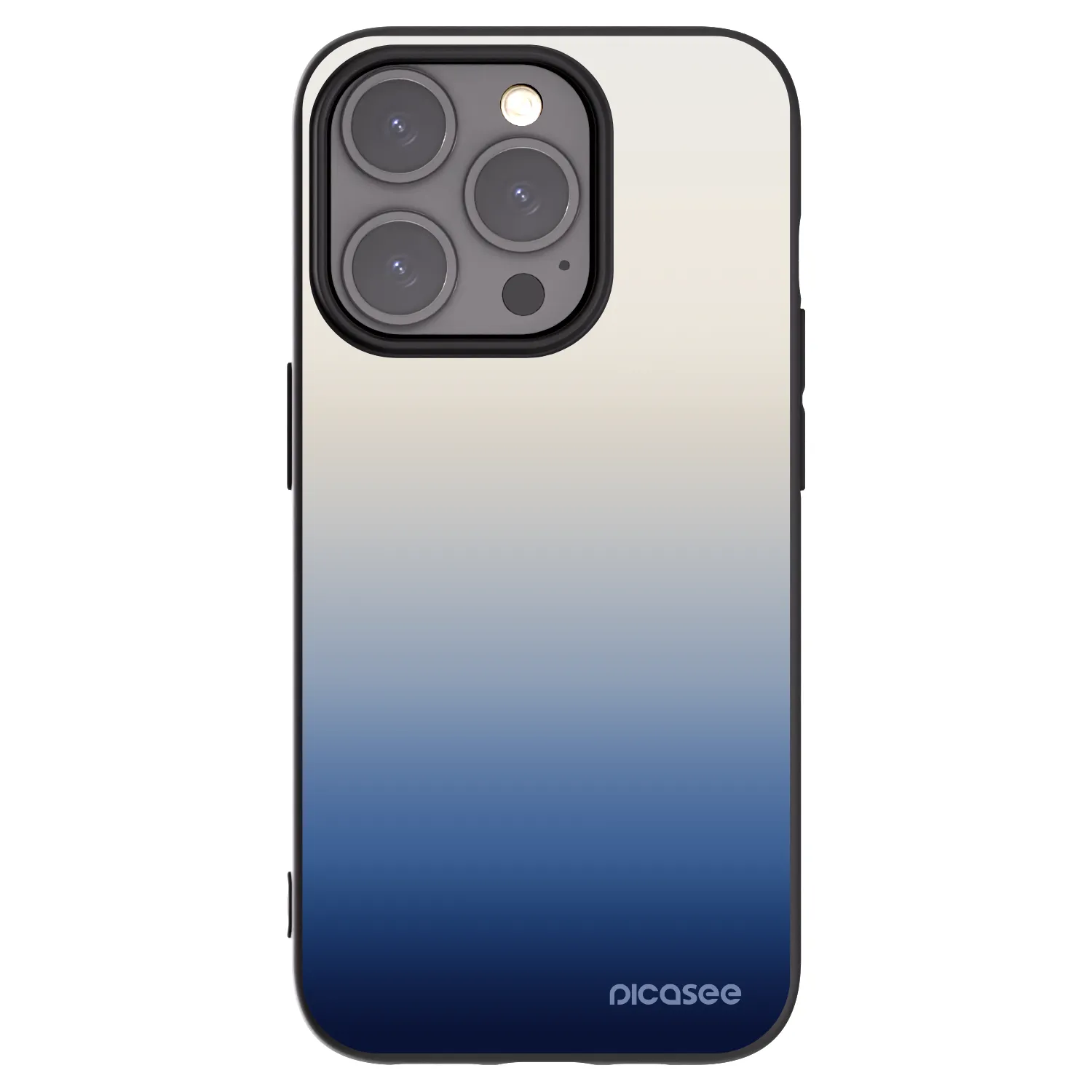 Picasee silikónový čierny obal pre Apple iPhone 15 Pro - Gravity Fade
