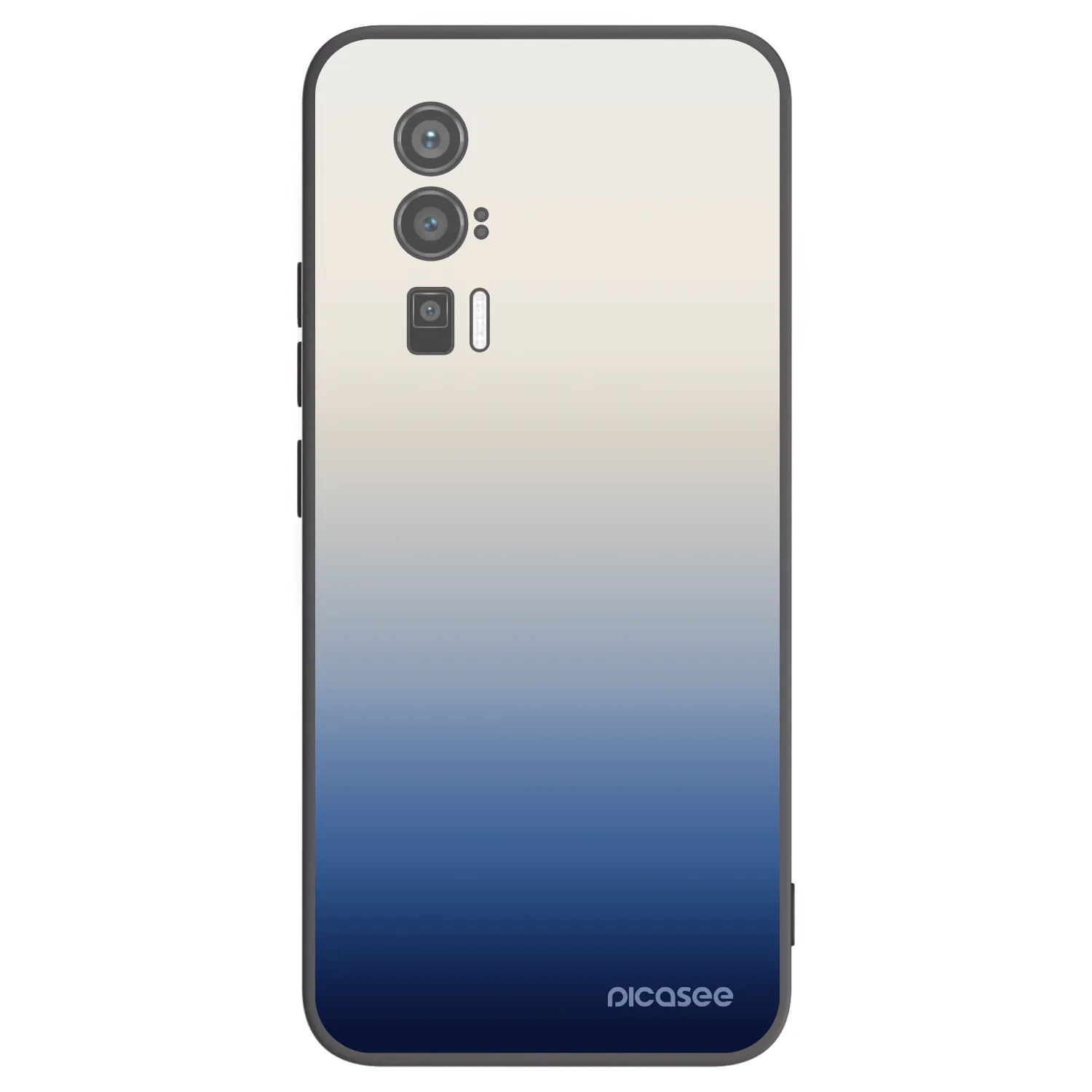 Picasee silikónový čierny obal pre Xiaomi Poco F5 Pro 5G - Gravity Fade