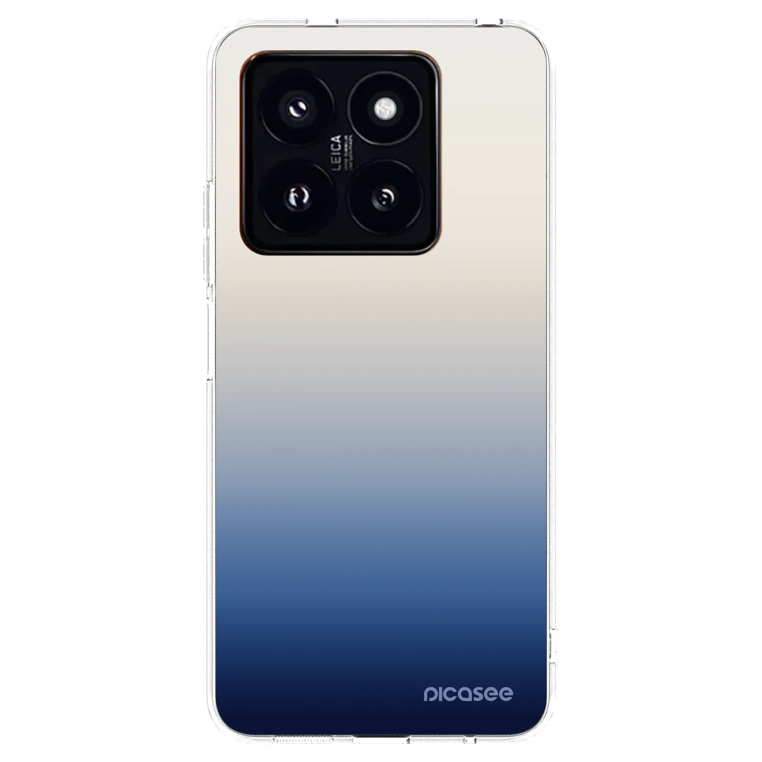 Picasee silikónový prehľadný obal pre Xiaomi 14 Pro - Gravity Fade